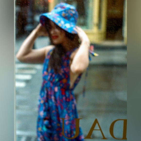 NWT Dauphinette X J.Crew tie-shoulder maxi cover-up dress in cornucopia floral - Picture 3 of 4